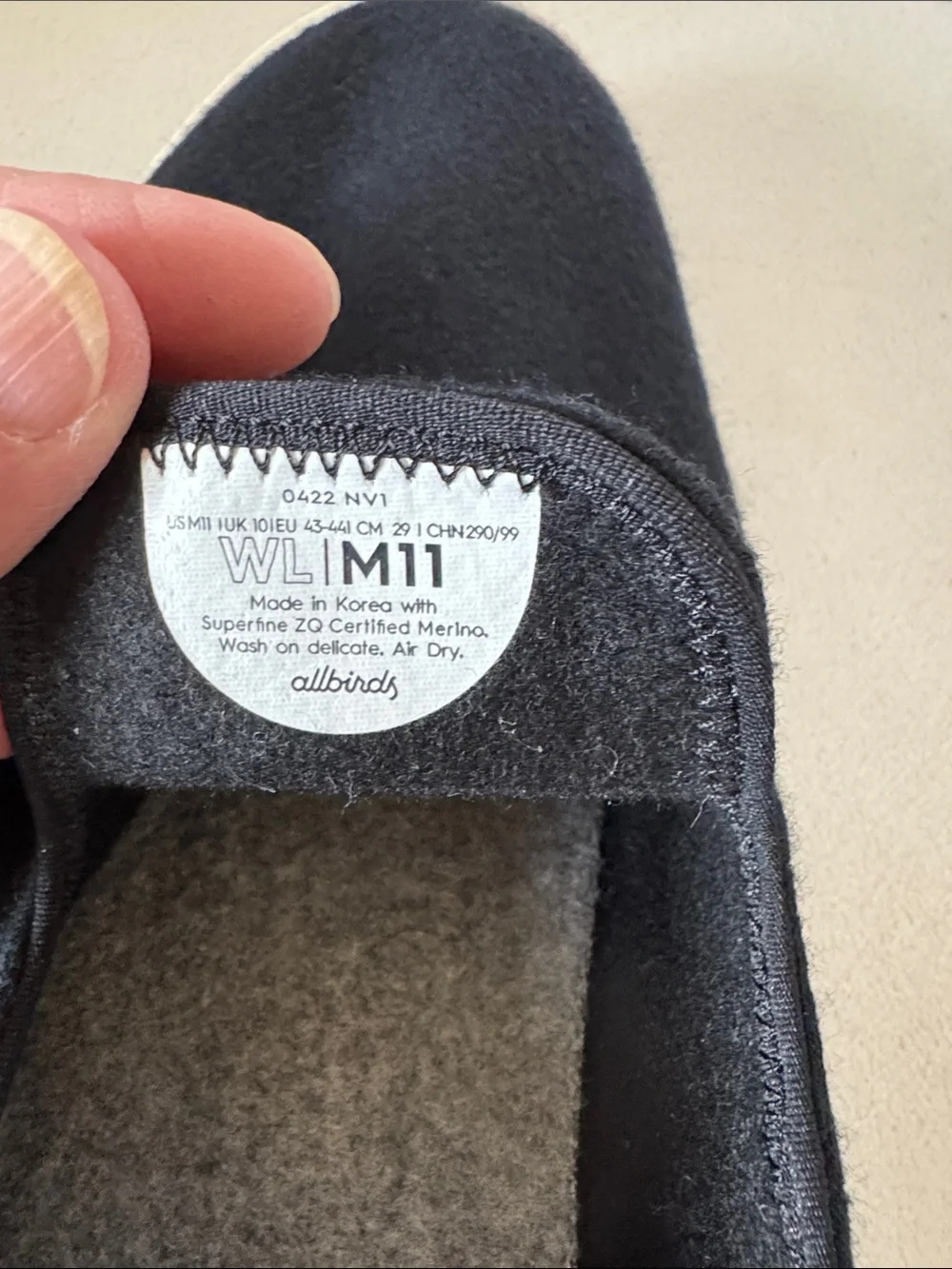 ALLBIRDS Wool Loungers Slip-on Shoes